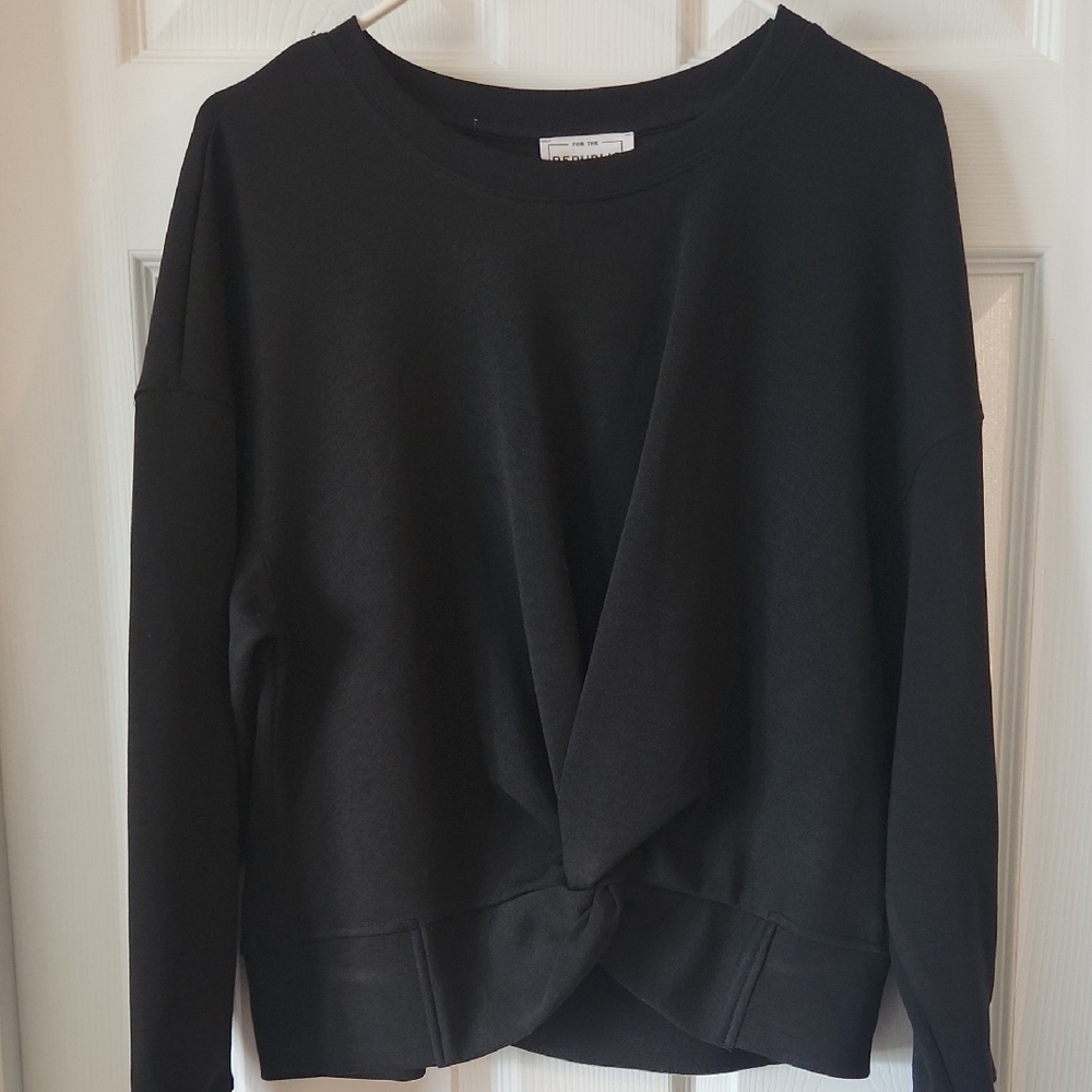 For The Republic Athletic Black Women's Top